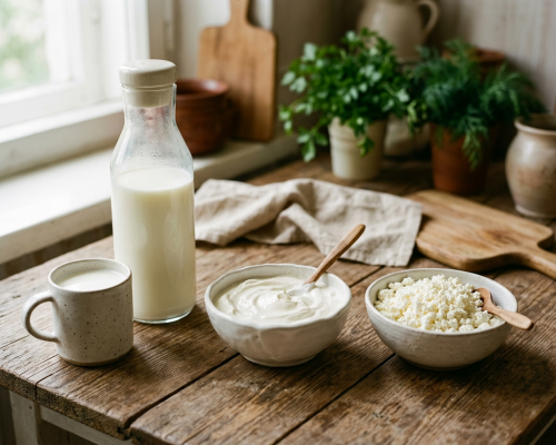 Польза кисломолочных продуктов