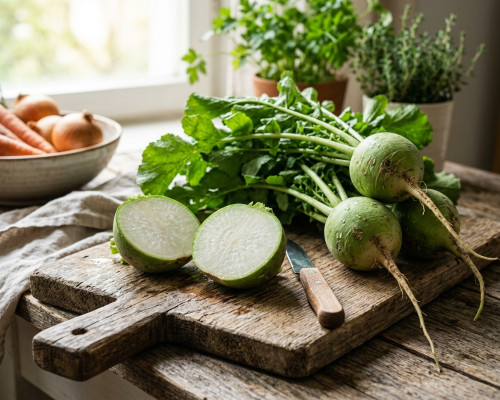 Добавьте в ваш рацион питания зелёную редьку