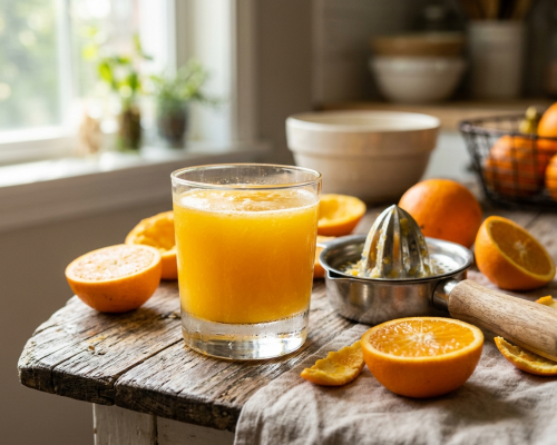 В чём заключается польза свежевыжатых соков?