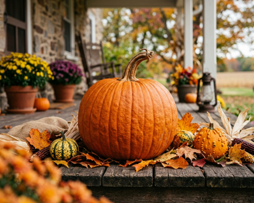 Тыква на День всех святых