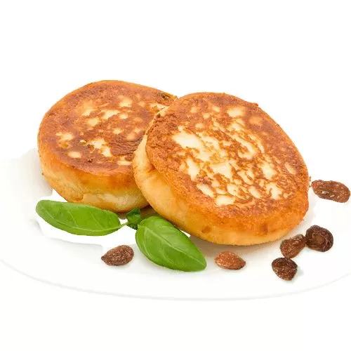 Сырники с изюмом